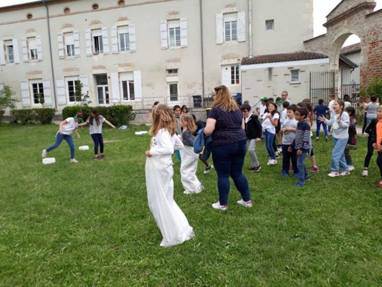 Sur le terrain de sport
